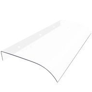 Canopy Eaves transparent PC rain shelter without bracket outdoor window sill balcony eaves sunshade