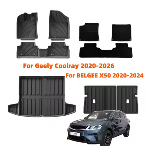 For Geely Coolray / BELGEE X50 / PROTON X50 Floor Mats Foot Pad Cargo Liner Trunk Pad TPE 3D Foot Ma