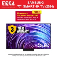 SAMSUNG QA77S95DAKXXS 77" OLED 4K S95D SMART TV | Free WMT | Free $300 Mooments Redeem From Samsung 