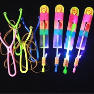 Lastik Lampu / Lastik Rocket Flash LED Slingshot Elastic / Mainan LED / Mainan Dataran Bercahaya / F