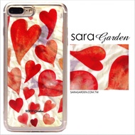 【Sara Garden】客製化 軟殼 蘋果 iphone7plus iphone8plus i7+ i8+ 手機殼 保護套 全包邊 掛繩孔 滿滿愛心