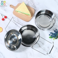 Stackable Steamer Insert Pans with Handle Lid 304 Stainless Steel Pot Stackable Pot in Pot Insert Do