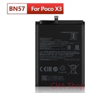 แบตเตอรี่ แท้ Xiaomi Pocophone X3 Poco X3 Pro (BN57) แบต Xiaomi Poco X3 NFC X3 Pro Pocophone X3 Poco