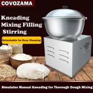 Commercial Automatic Bowl-Type Multifunctional Dough Mixer, 5/8KG Dough Kneading Machine
