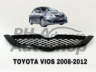 Glossy Bumper Hood Toyota Vios Grill 2008-2012 Gen2 (Batman) FRONT