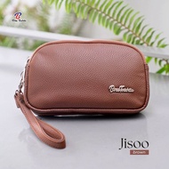 Dompet pouch Jisoo by Biru Tsabita 2 ruang muat hp