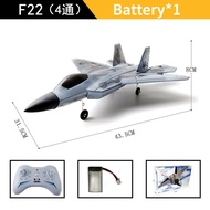 【 4 Channel 】FX922 4CH F22 RC Fighter Larger Plane 2.4G Biger Fixed-wing Remote Control Airplane Ele