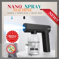 🔥🇲🇾9.9Promo Fast Ship Out🔥Nano Disinfect wireless Spray Gun #CP39 Machine with UV Light 300 ML
