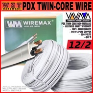 ✨ ◊ 75M/1ROLL PDX TWIN CORE NON-METALLIC WIRE 14/2 - 12/2 ORIGINAL WIREMAX 99.99% PURE COPPER