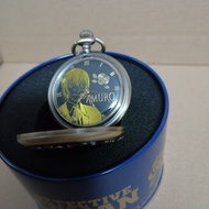 Conan SEGA SEGA Conan Rose Metal Pocket Watch Detective Conan Amuro Toru Pocket Watch