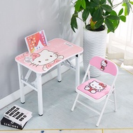 Children s study table foldable table study table home simple set