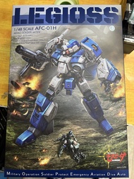 全新 1/48 Legioss 千值練 機甲創世紀 AFC-01 H 藍機 Armo fighter mode Sentinel Riobot