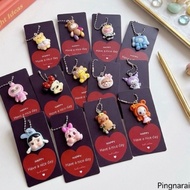 [10 Pieces] Handmade Keychain With Greeting Card Have a nice day Suitable For Gifts And Souvenirs