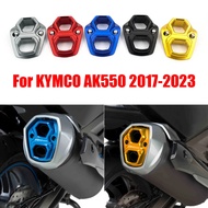For KYMCO AK550 PREMIUM AK550 AK 550 Ak550 2017-2023 Exhaust pipe rear trim cover Exhaust pipe cover