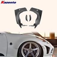 For Nissan Fairlady Z34 370Z Coupe 2009-2020 WB Style Front Fender +30mm Fiber Glass