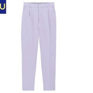 Gu紫色彈性窄管褲西裝褲（近全新❗️）