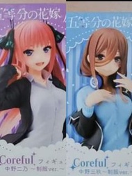 中野 二乃 三玖 五月 四葉 coreful 五等分的花嫁 制服 TAITO 校服