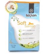Iskhan Soft Salmon (4) 1.2kg - All Life Stage Soft Salmon Dog Food