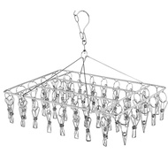 Stainless Steel Socks Rack Multi-Clip Drying Rack Drying Socks Rack Multi-Head Drying Rack