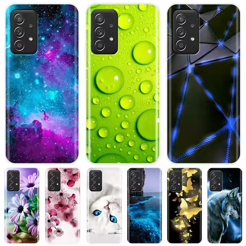 A52 A52S Case For Samsung Galaxy A52 Case Silicone Soft TPU Case For Samsung Galaxy A52s 5G Case Sil