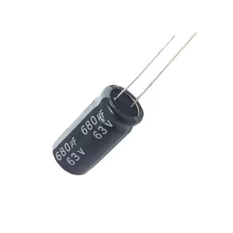 5pcs 680uF 63V 680MFD 63VDC 13*20mm Aluminum Electrolytic Capacitor Radial 680mf63v 680uf63v 63v680m
