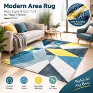 Nordic Green Leaves Morandi L/XL ！Rug Carpet Tatami Anti-slip Floor Mat Bedroom Carpet Floor Mats/5D