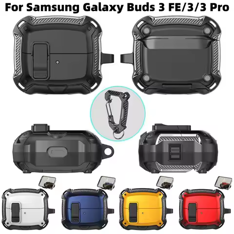 Case for Samsung Galaxy Buds3 FE (2025)/ Buds 3 Pro (2024)/ Buds 3 (2024) Earphone Case with Cleaner