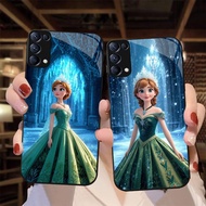 YZ-51Anna Glass Casing for OPPO Reno 3 A91 6 F15 5 6Z 4 5G