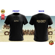 MALBATT MISI BAKARA TEAM ALPHA TSHIRT DESIGN 4 TSHIRT ROUND NECK FOR ALL
