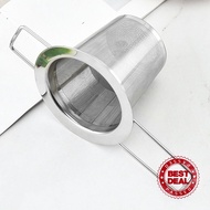 Stainless Steel Tea Strainer Reusable Tea Drain Tea Tea Leaf Infuser Kitchen Filter Spice T2j3