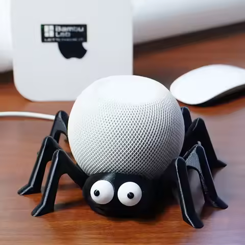 3D printed spider-themed stand, desktop display base, suitable for Alexa Echo Dot (4th / 5th generat