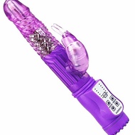 12 Modes Jelly Vibration Rotation Rabbit G Spot Vibrator Mas