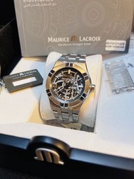 艾美 Maurice Lacroix Aikon Skeleton  鏤空機械錶 not Rolex pp omega