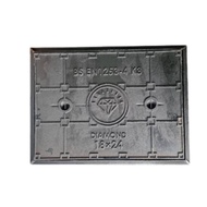 18" x 24" Diamond Cast Iron Manhole Cover-includ frame
