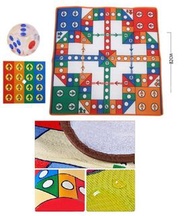 現貨 親子最好玩遊戲 防水料地墊 飛行棋