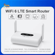 WiFi6 Router Cpe Router Wireless Compatible with Non-Contract 5G SIM Cards US-Plug