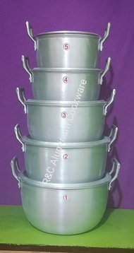 KALDERO DOUBLE HANDLE (5pcs)COOKWARE SET (DHS-SET)