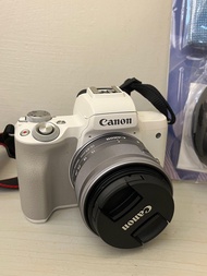 Canon EOS M50 MARK II + 15-45mm KIT（白色）