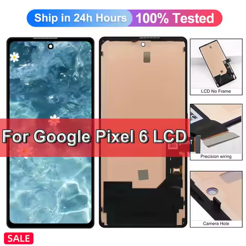 OLED Pixel6 Display for Google Pixel 6 GB7N6 LCD Display Touch Screen Replacement for Google Pixel 6