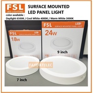 FSL 18W/24W SURFACE LED CEILING LIGHT (6500K/4000K/3000K)