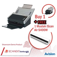 Document Scanner Auto Document Feeder Avision AD240 + FREE Mustek iScan Air S400W