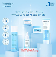 Wardah 1 paket lengkap glowing cerah plus serum 5 produk BPOM