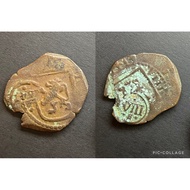 1641-1642 8 MARAVEDIS PHILIP IV COUNTERMARKED (SPAIN) H O B B Y I S T C O L L E C T I O N