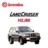 BREMBO Front Brake Discs (2pcs) - TYT Land Cruiser HZJ80 OLD