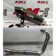 Racing Exhaust Under/Underbelly Scorpion Red Power Cbr250rr Cbr 250rr Cbr 250 rr Ninja r25 full