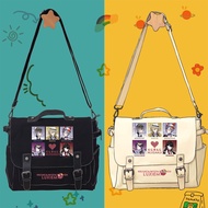 [Vtuber] LUXIEM Rainbow Club Anime 2D student schoolbag messenger shoulder bag shu ike vox