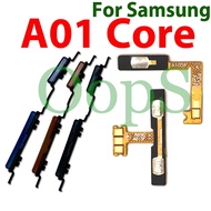 New Power Button Flex For Samsung Galaxy A01 Core On / Off Switch Button Side Key Volume Up Down Fle