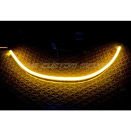 new lampu alis drl bonus devil eyes all new nmax 2020 2021 2022 lampu - kuning devil eyes biru