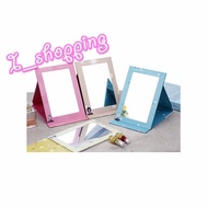 Makeup Mirror Portable Notebook Colorful Cermin Makeup Cermin