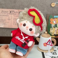 10cm15cm棉花娃衣无属棉花娃娃衣服替换装玩偶套装10cm15cm cotton doll clothing without cotton20251026